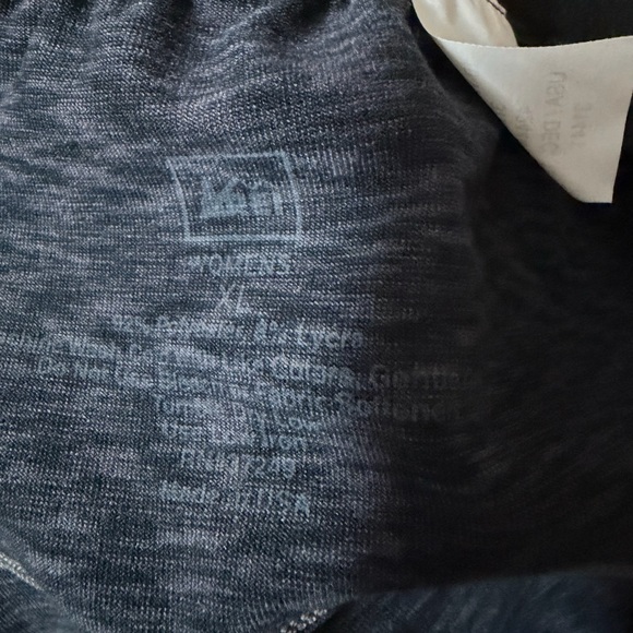 REI Women’s Midweight Charcoal Gray Space Dye Base Layer XL NWT - Picture 6 of 6